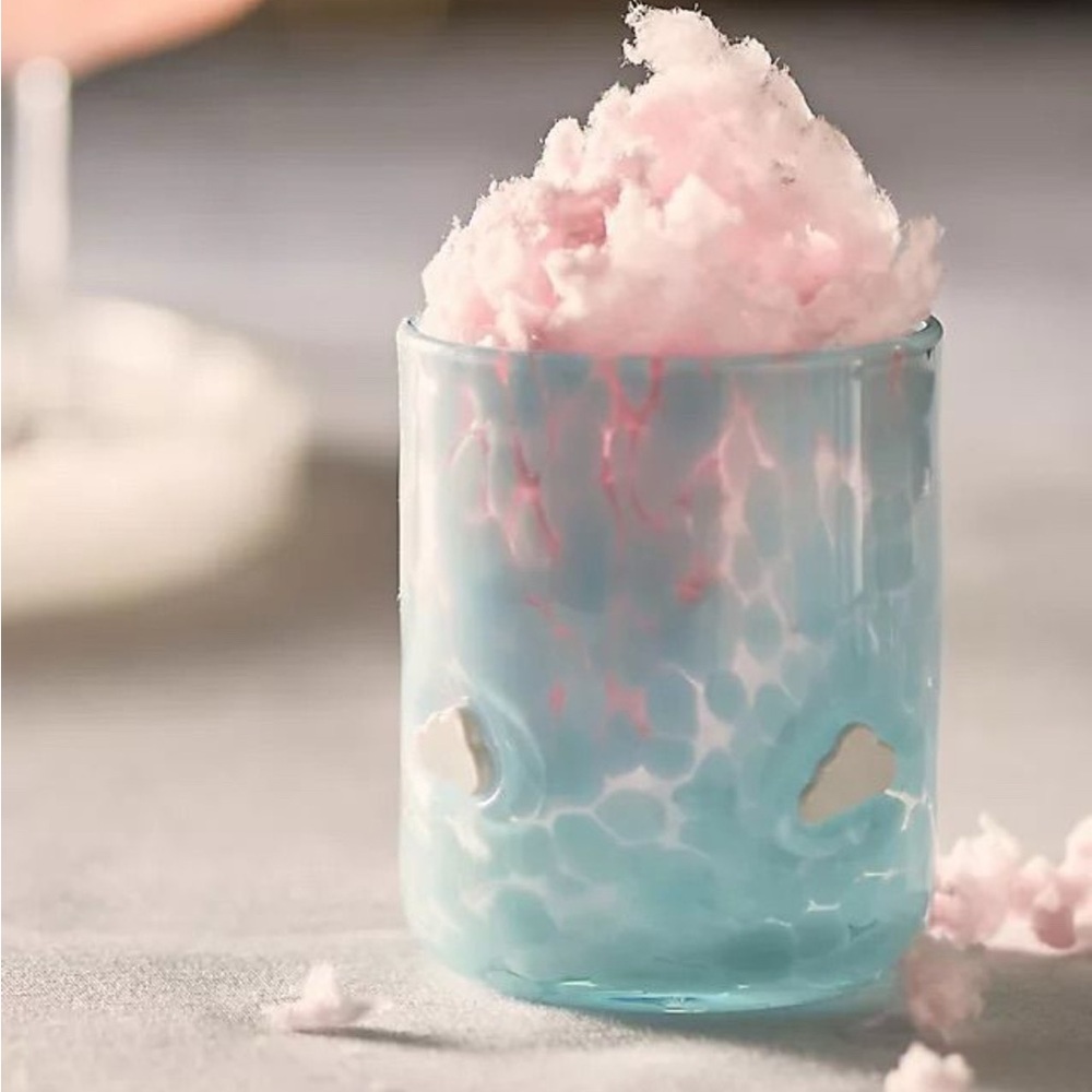 Anthropologie Confetti Icon Glass - CLOUD